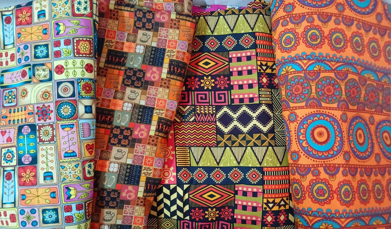 Arte Africano colorido