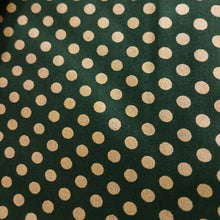 Cargar imagen en el visor de la galería, Motas doradas fondo verde