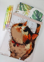 Cargar imagen en el visor de la galería, Porta libro o porta agenda de tela