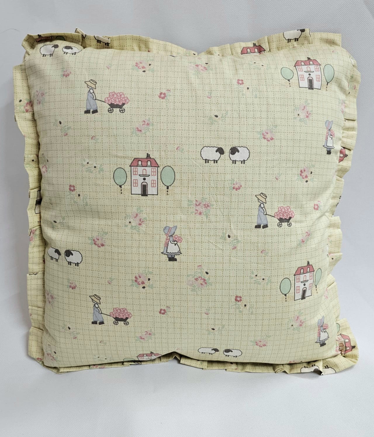 Fundas con volado de 40x40cm