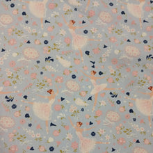 Cargar imagen en el visor de la galería, Bailarina y bouquet fondo celeste bebe