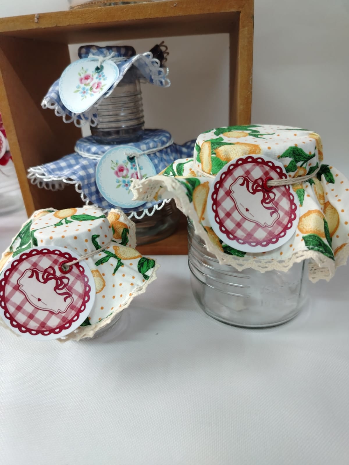 Frascos decorados