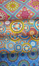 Cargar imagen en el visor de la galería, Mandala naranja con turquesa