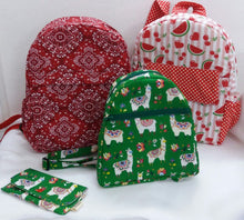Cargar imagen en el visor de la galería, Mini Mochila de tela