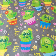Cargar imagen en el visor de la galería, Cactus divertidos fondo gris