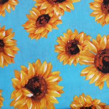 Cargar imagen en el visor de la galería, Girasoles sueltos fondo celeste