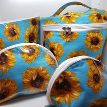 Cargar imagen en el visor de la galería, Kit de Cartucheras de Girasol turquesa