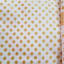 Cargar imagen en el visor de la galería, Motas doradas sobre fondo blanco