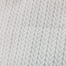 Cargar imagen en el visor de la galería, Trama de tejido gris sobre gris
