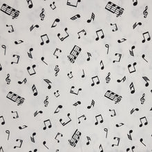 Cargar imagen en el visor de la galería, Notas musicales, fondo blanco