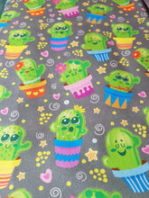 Cargar imagen en el visor de la galería, Cactus divertidos fondo gris