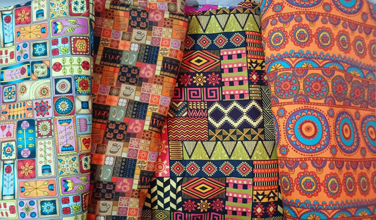 Arte Africano colorido
