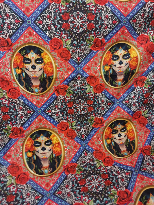 Muñeca mejicana rojo