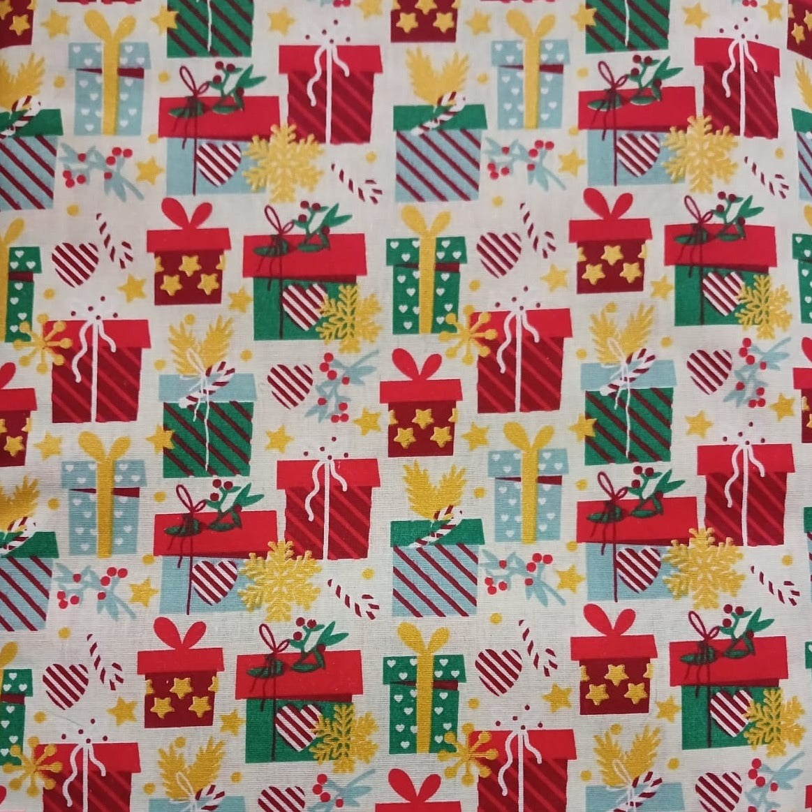 Regalos Navideños sobre crema