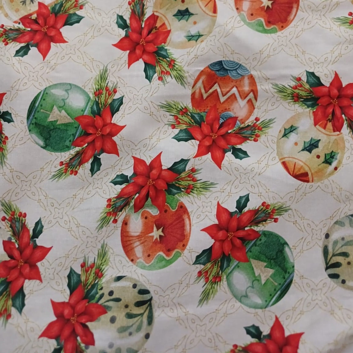 Globos Navideños fondo blanco
