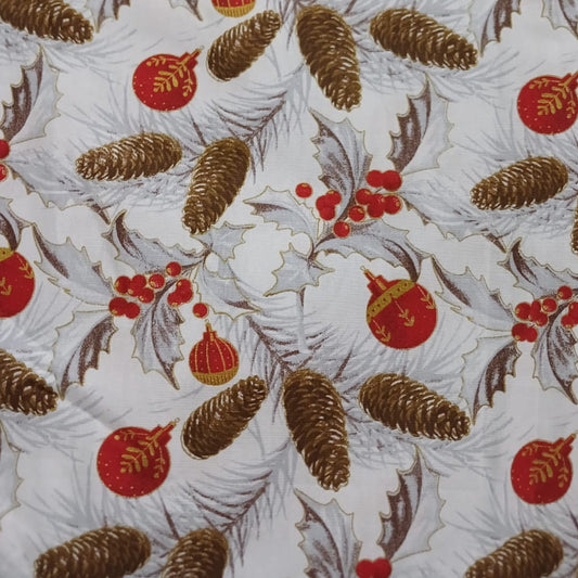 Piñas Navideñas fondo blanco