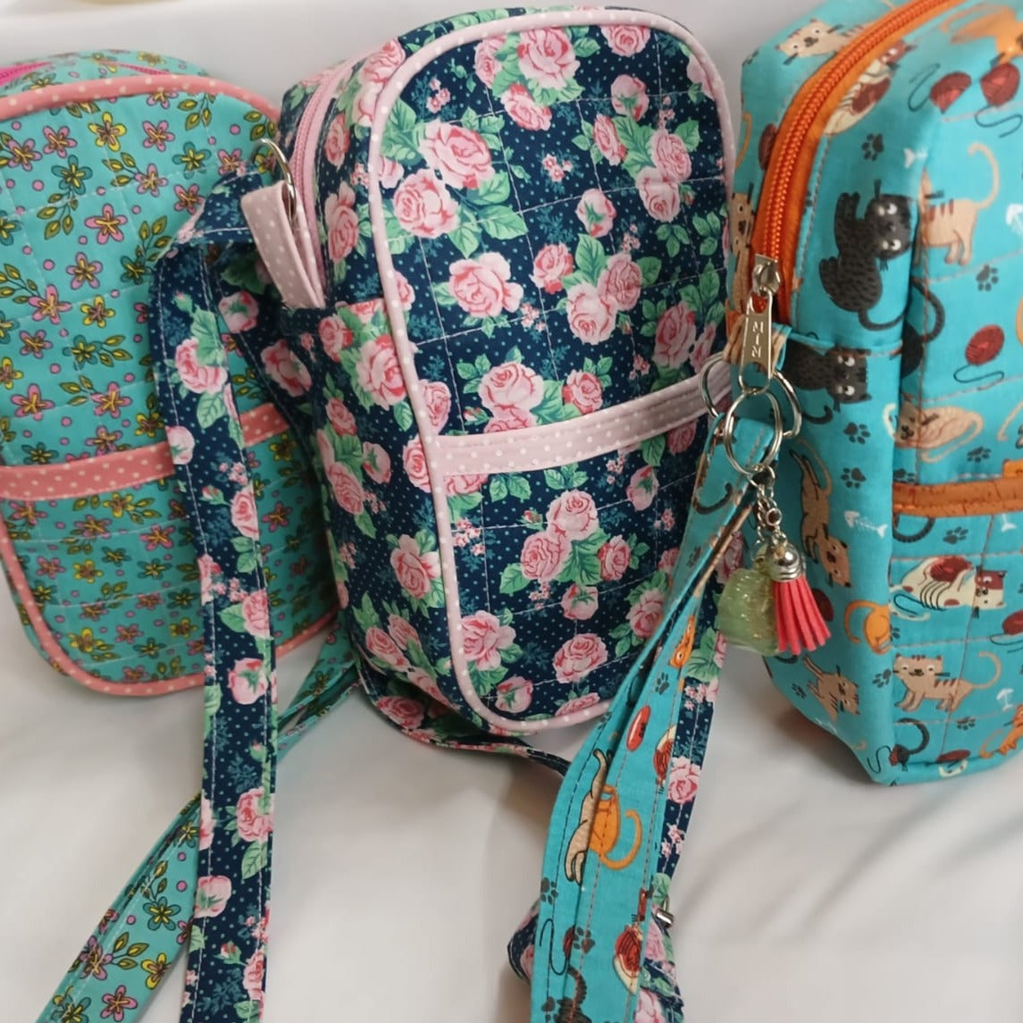 Cartera Porta Celular de tela