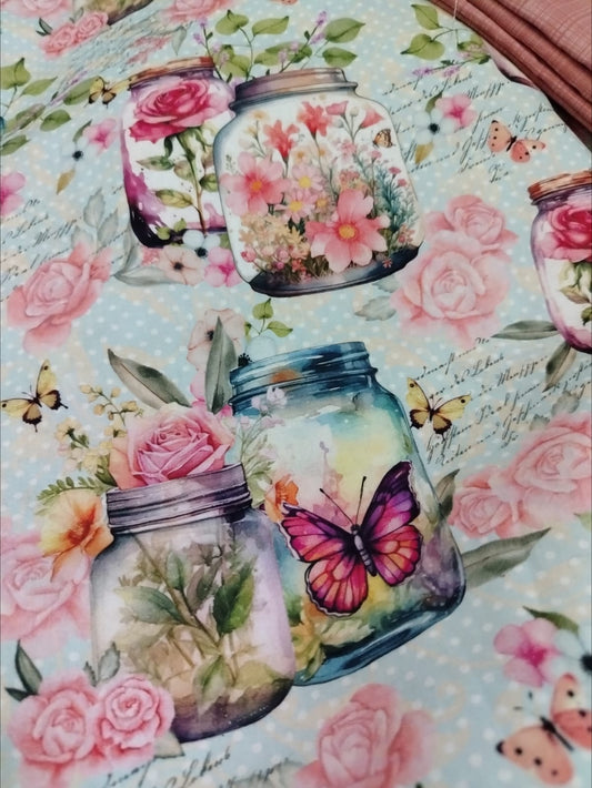Rosas y Mariposas