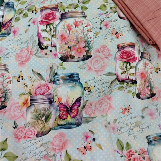 Rosas y Mariposas