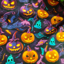 Cargar imagen en el visor de la galería, Halloween zapallos y fantasma
