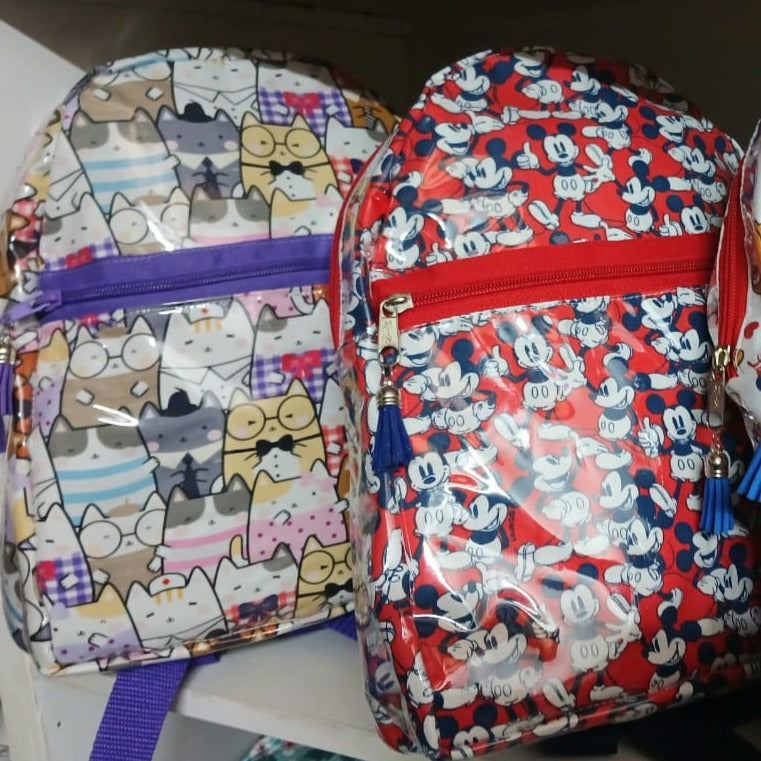 Mini Mochila de tela