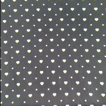 Cargar imagen en el visor de la galería, Corazones dorados sobre negro
