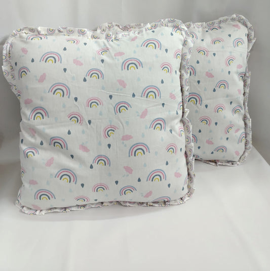 Fundas con volado de 40x40cm