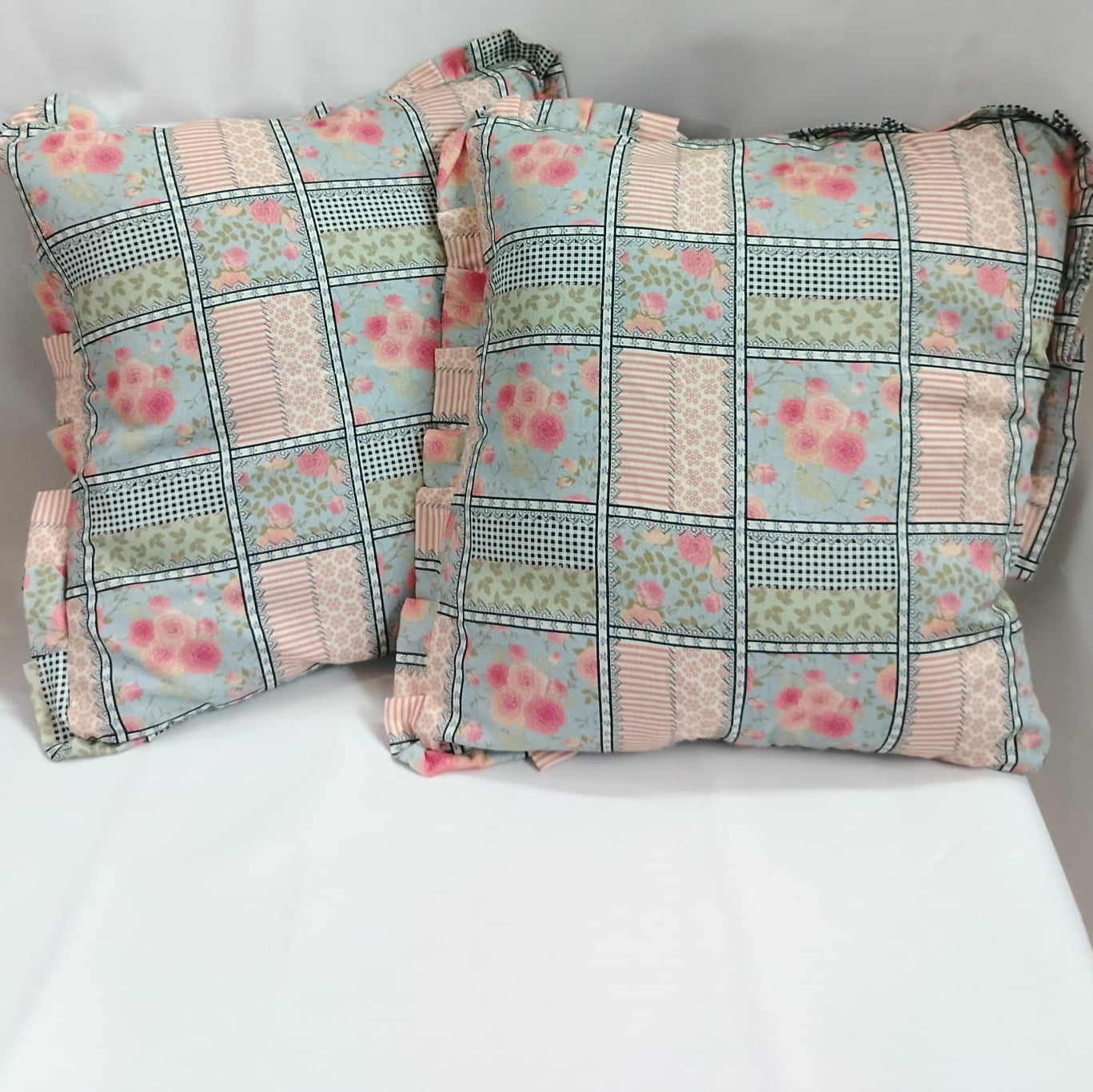 Fundas con volado de 40x40cm