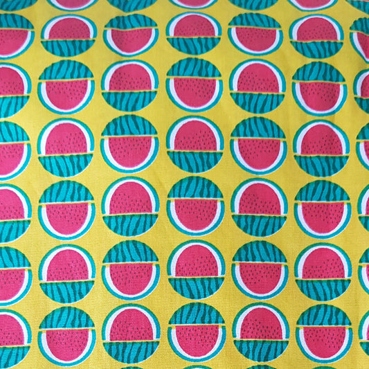 Frutales, Sandia fondo amarillo