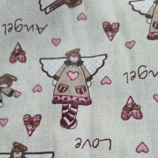 Angel Love fondo crema vintage