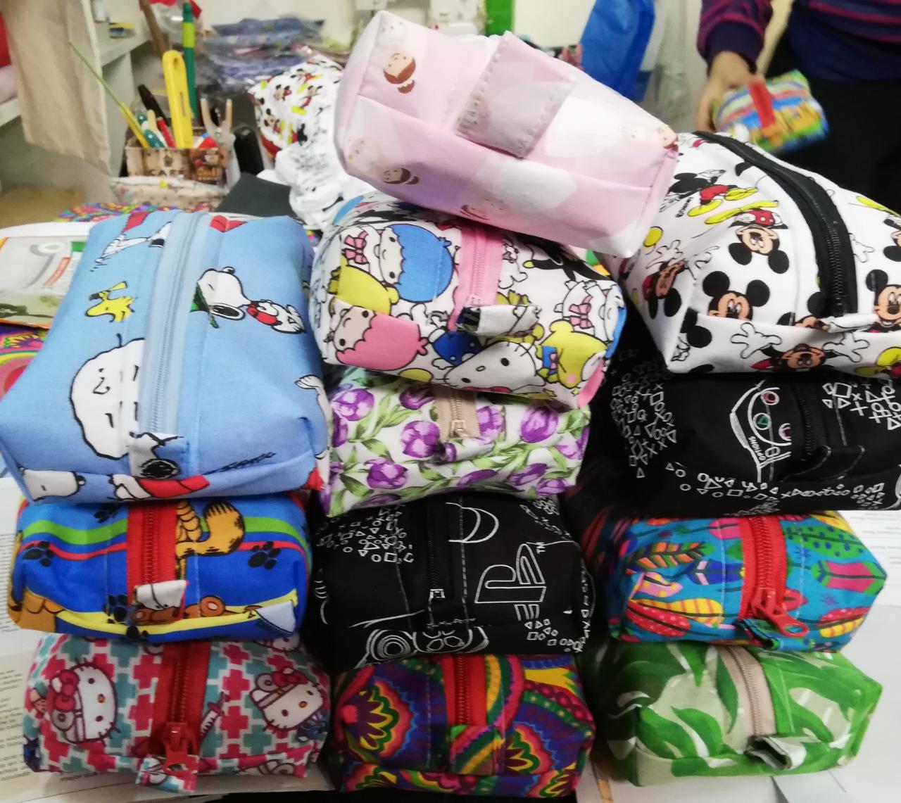 Cartucheras de tela