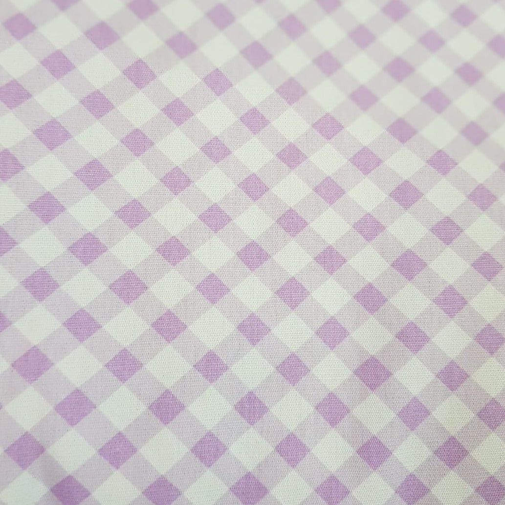 Cuadrille cuadros grandes lila lavanda