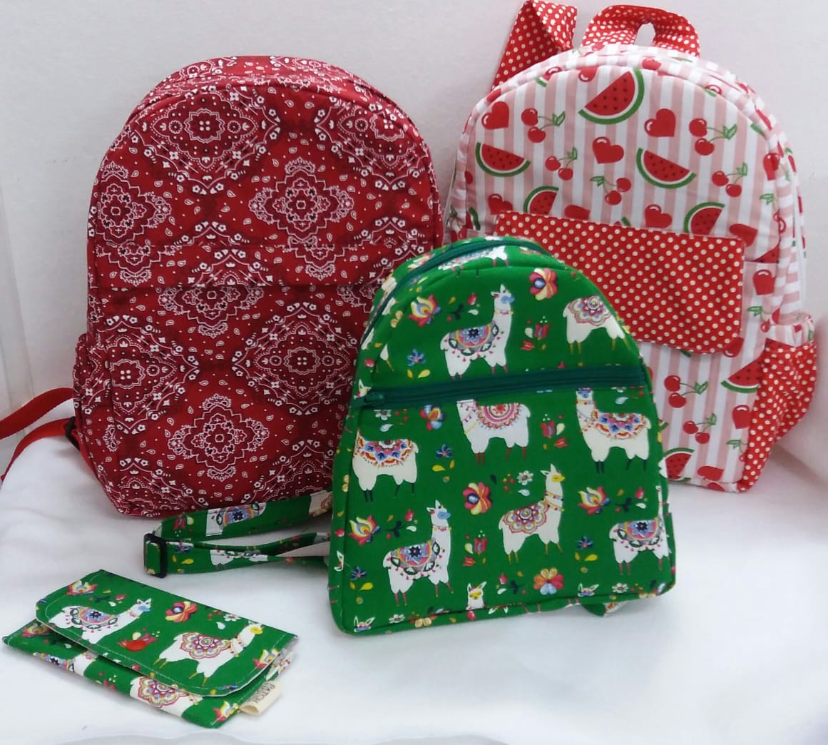 Mini Mochila de tela