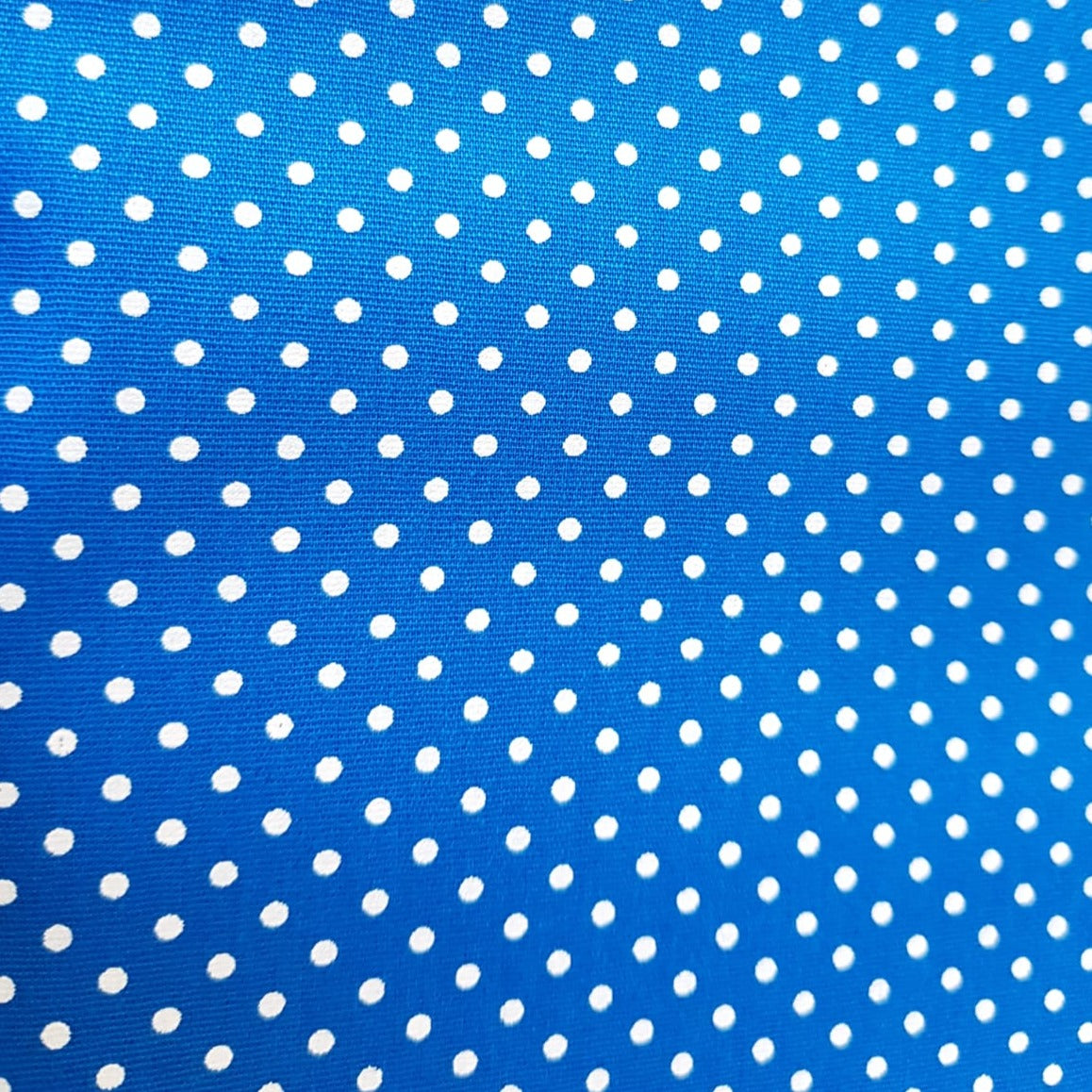 Motas blancas sobre azul cielo