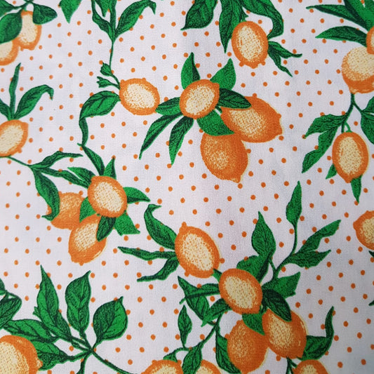 Frutales limones fondo blanco
