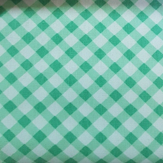 Cuadrille cuadros grandes verde