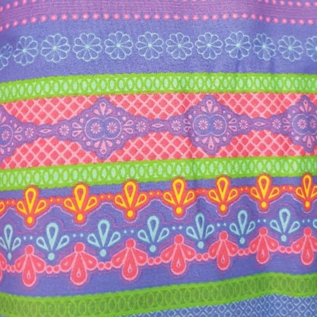 Colorida  rayada multicolor