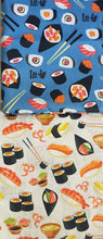 Cargar imagen en el visor de la galería, Sushi fondo azul (corte minimo 20cm)
