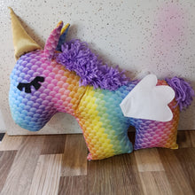 Cargar imagen en el visor de la galería, Unicornio muñeco peluche
