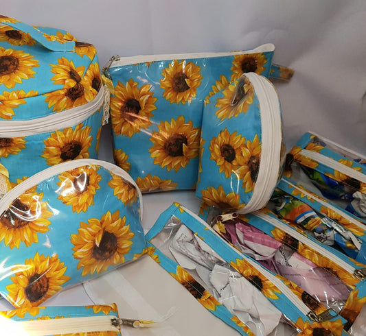 Kit de Girasoles celeste