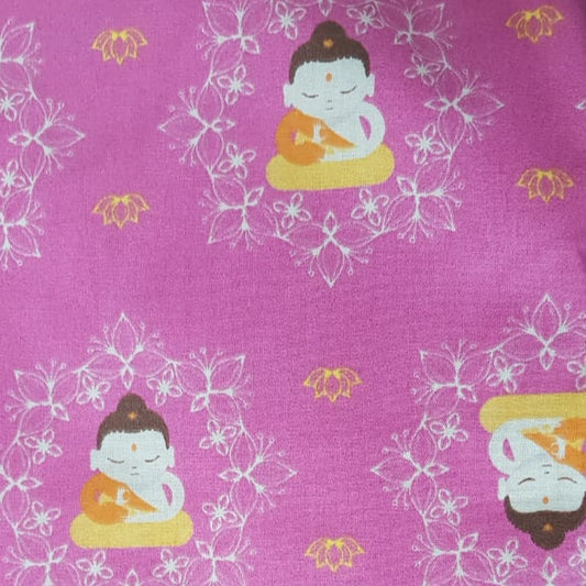 Buda fondo rosa