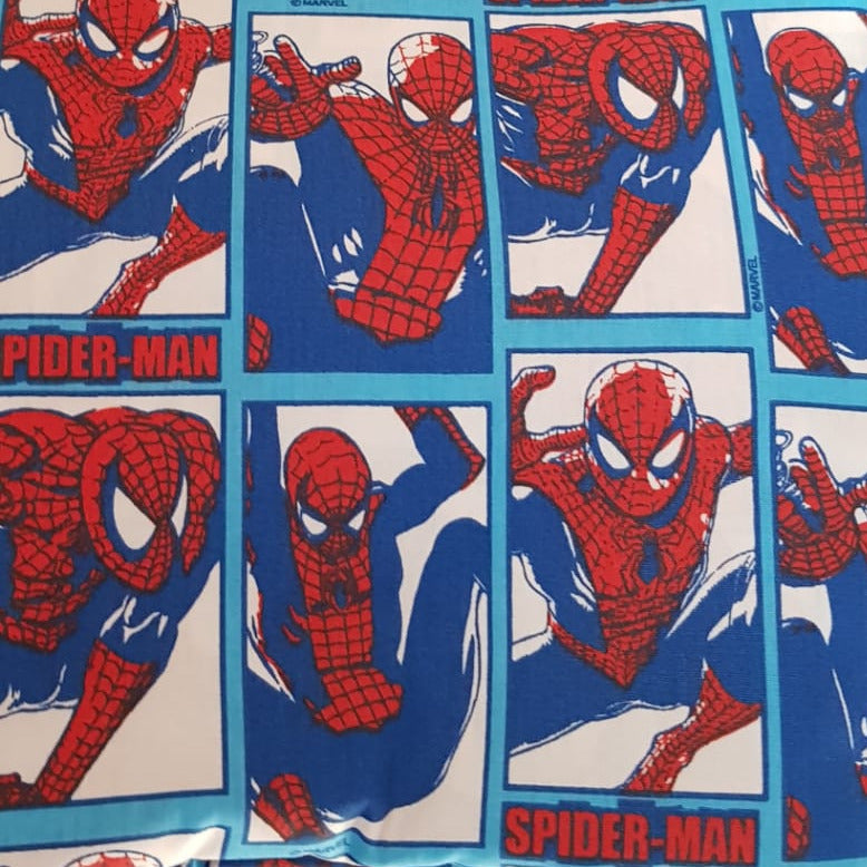 Super Heroe Hombre Araña, azul con rojo