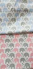 Cargar imagen en el visor de la galería, Elefantes rosa y gris - infantil (corte minimo 20cm)
